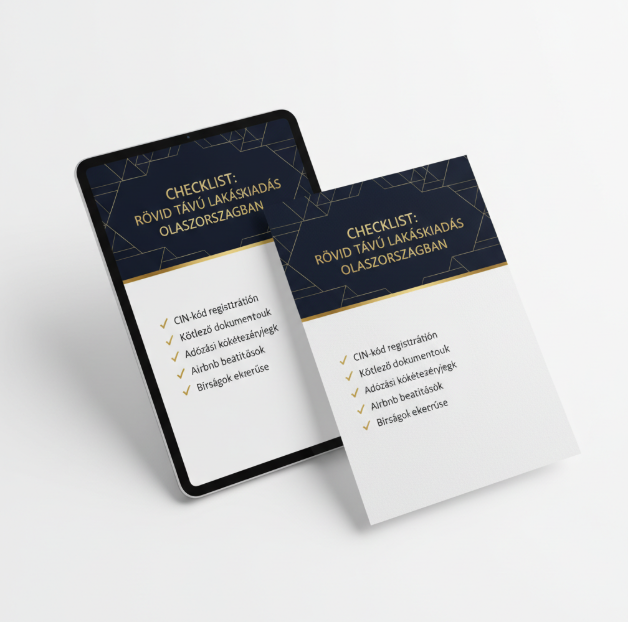 Checklist PDF – Rövid távú lakáskiadás Olaszországban